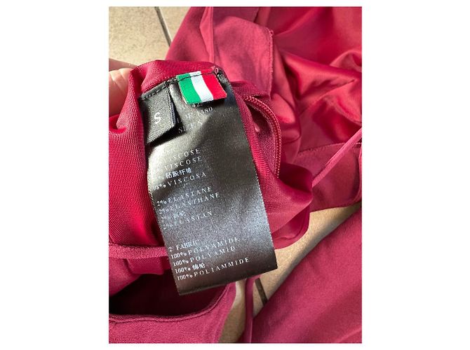 Rotes Viscose Kleid von Philipp Plein - Ansicht 5