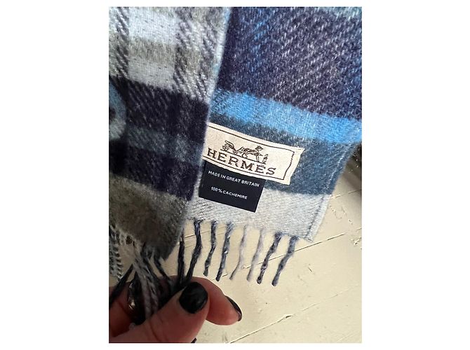 Hermès Herren Tücher Blau - Ansicht 5