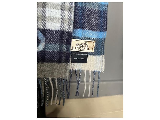Hermès Herren Tücher Blau - Ansicht 6