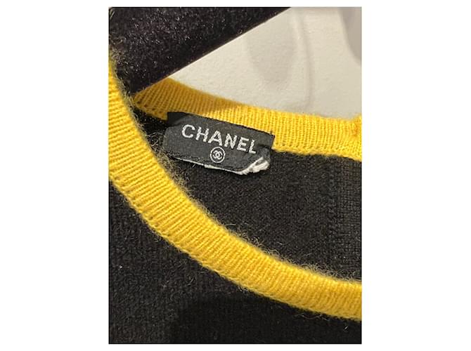 Chanel Coleccionista 1994 Negro Amarillo - vista 2