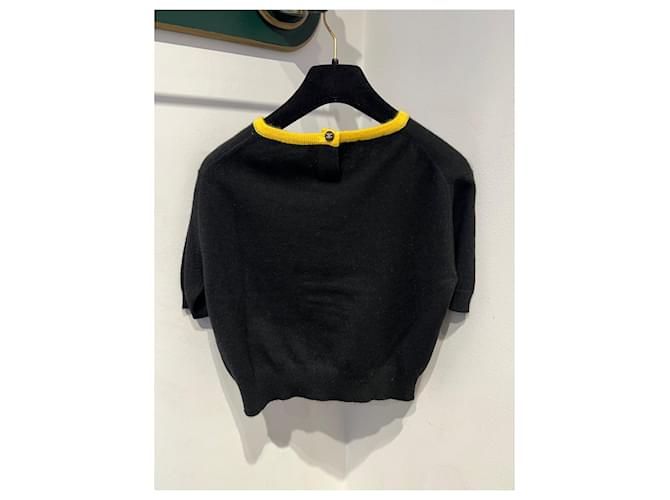 Chanel Coleccionista 1994 Negro Amarillo - vista 4