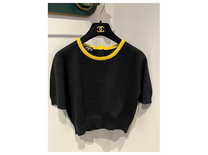 Chanel Coleccionista 1994 Negro Amarillo - vista 6