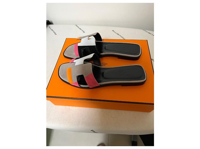Sandali Hermès Oran Multicolore - vista 2