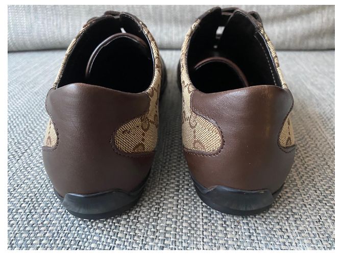 Gucci KORB. offizielle Größe 36, Passt 37. Braun - Ansicht 6
