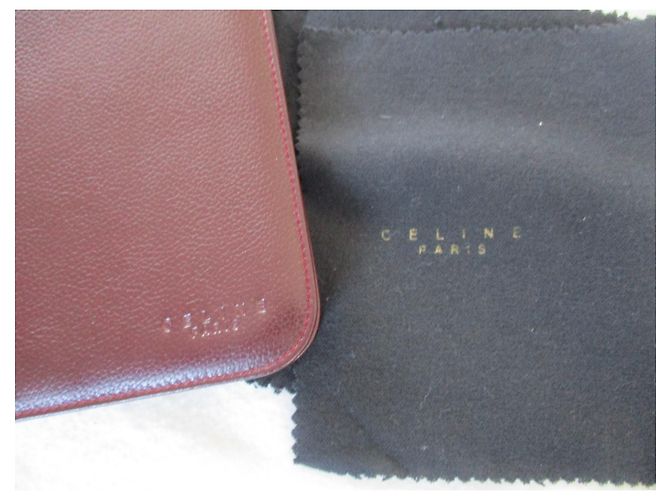 Céline CDpocket,chocolate leather. Brown - view 5