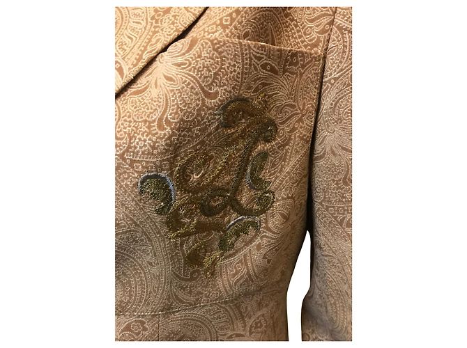 Jean Louis Scherrer Chaqueta brocado dorado Jean-Louis Scherrer - vista 2