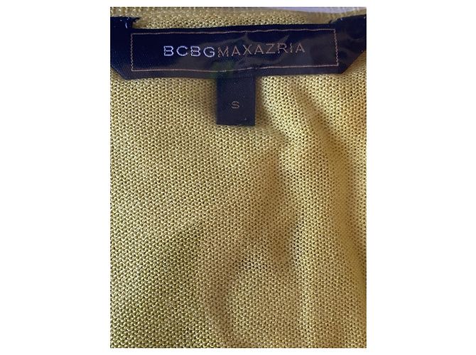 Chaqueta Bcbg Max Azria Amarilla de Seda Talla S Amarillo - vista 3