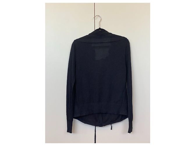 Chaqueta de lino negra Bcbg Max Azria Talla S Negro - vista 2