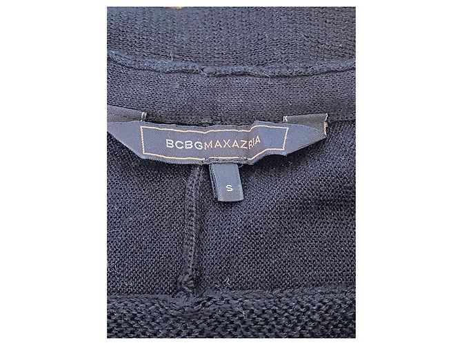 Chaqueta de lino negra Bcbg Max Azria Talla S Negro - vista 3