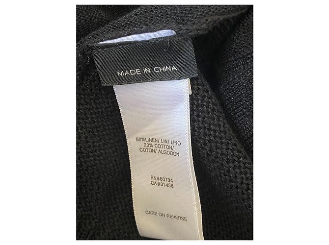 Chaqueta de lino negra Bcbg Max Azria Talla S Negro - vista 4