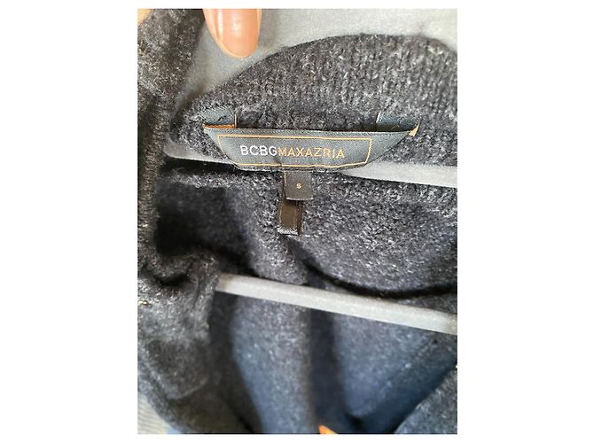Suéter Poncho Cape Bcbg Max Azria Gris - vista 7