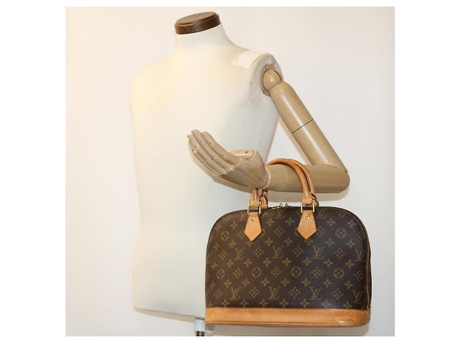 Borsa a mano Alma con monogramma LOUIS VUITTON M51130 LV Auth rd3273 - vista 22