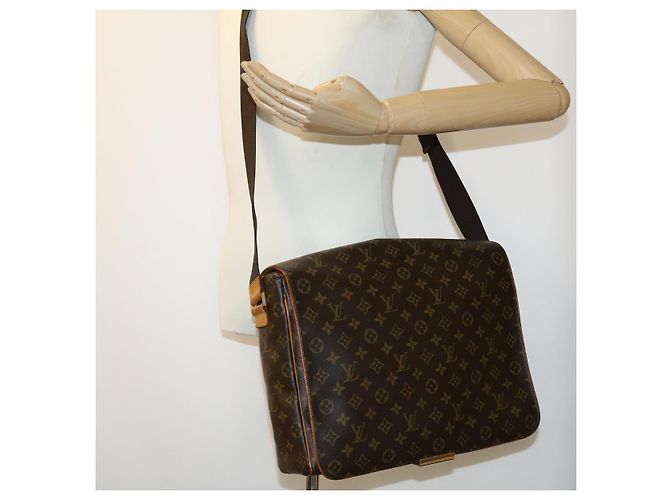 LOUIS VUITTON Borsa a spalla Abbesses con monogramma M45257 LV Auth yt924 - vista 27