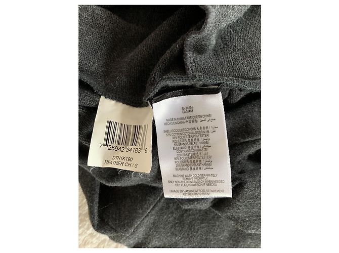 Bcbg Max Azria Strickkleid aus Baumwolle Grau Größe S - Ansicht 10