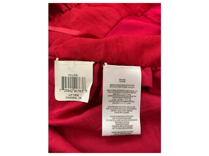 Bcbg Max Azria Celline Top senza maniche con peplo rosso - vista 13