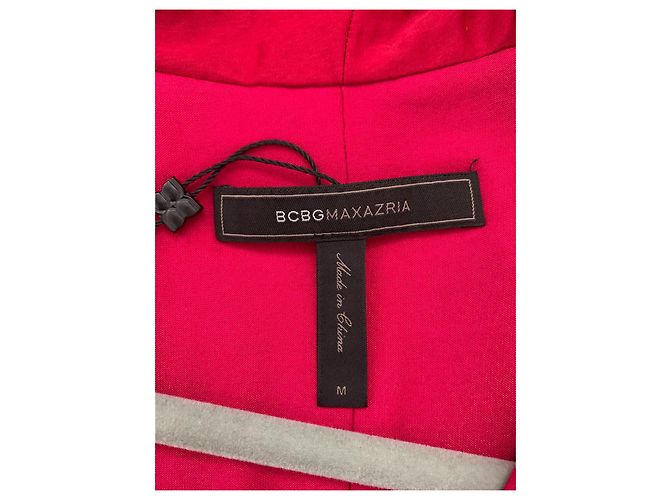 Bcbg Max Azria Celline Top senza maniche con peplo rosso - vista 9