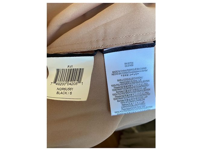 Bcbg Max Azria BCBG Avi Faltenkleid / Maxikleid Schwarz - Ansicht 6