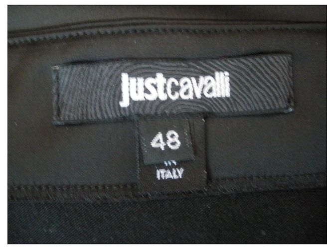 Falda Just Cavalli negra de poliéster Negro - vista 6