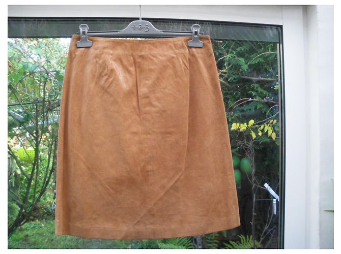 Falda de cuero Ann Taylor - vista 3