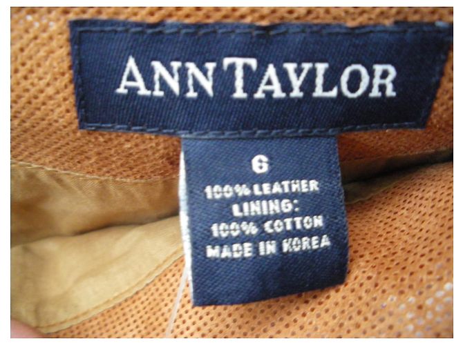 Falda de cuero Ann Taylor - vista 5