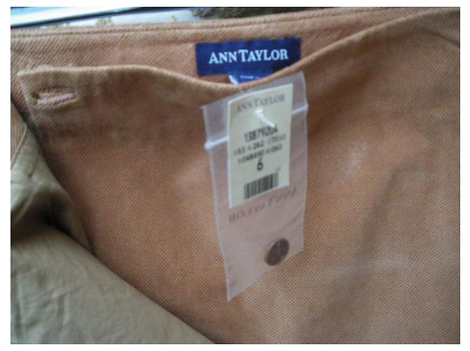 Falda de cuero Ann Taylor - vista 6