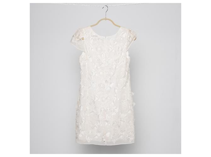 Bcbg Max Azria BCBGMaxazria Kleid SIL6E052 Weiß - Ansicht 2