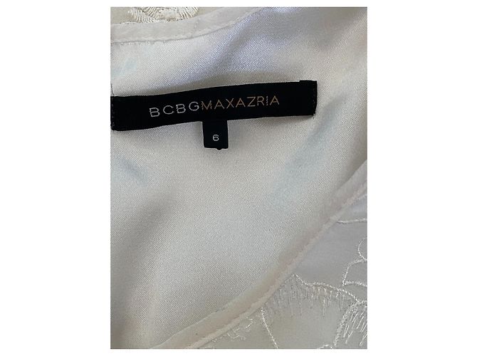 Bcbg Max Azria BCBGMaxazria Kleid SIL6E052 Weiß - Ansicht 7