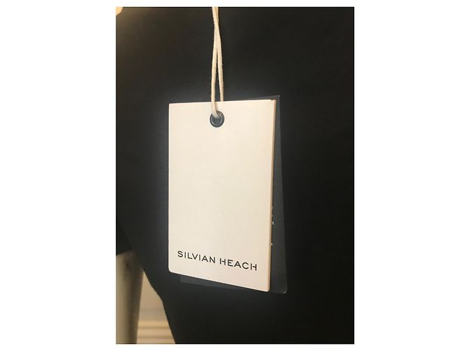 Autre Marque Camiseta Silvian Heach con aplicación de strass Negro - vista 10