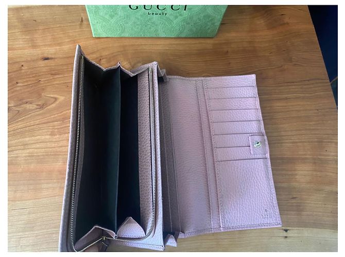 Cartera Gucci Continental Rosa - vista 10