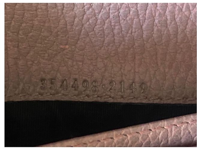 Cartera Gucci Continental Rosa - vista 7