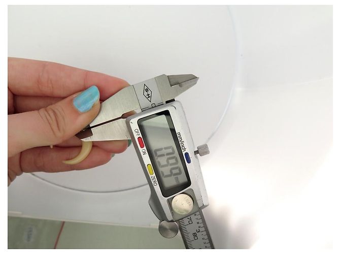 ORECCHINI JACQUIE AICHE IN CORNO ORO ROSA E DIAMANTI ORECCHINI D'oro - vista 6