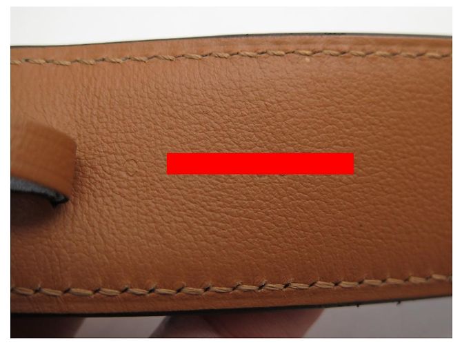 Hermès NEUER HERMES SEVRES GÜRTEL 32 TADELGRÖSSE 80 IN BLACK BOX LEDERGÜRTEL Schwarz - Ansicht 10