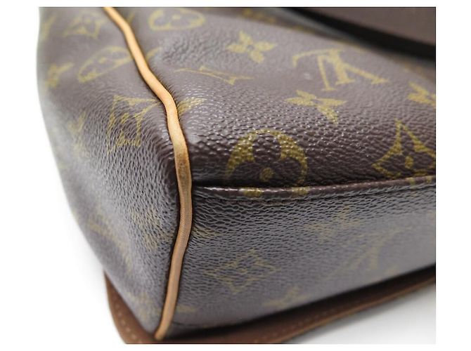 NUOVA LOUIS VUITTON ABBESSES BORSA A MANO BORSA A SPALLA BORSA MESSENGER Marrone - vista 13