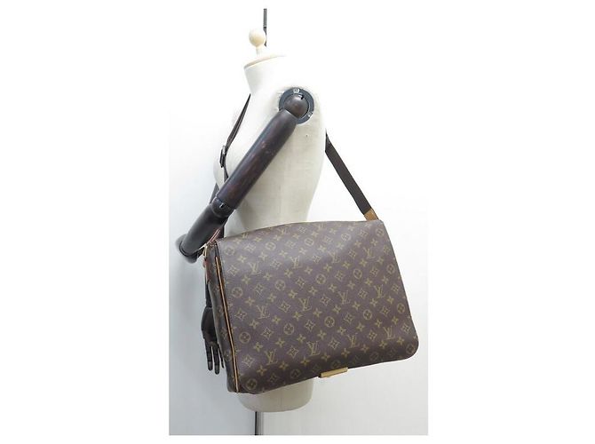 NUOVA LOUIS VUITTON ABBESSES BORSA A MANO BORSA A SPALLA BORSA MESSENGER Marrone - vista 3