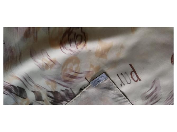 Montsouris Louis Vuitton Stampa grafite moto Marrone Beige - vista 5