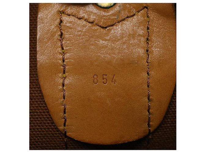 Louis Vuitton Sac Polochon Marrone - vista 6