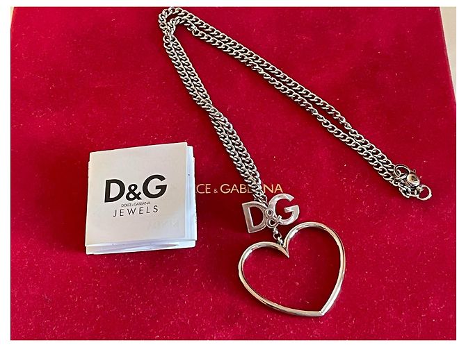 Collar de acero "corazón" de Dolce & Gabbana - vista 2