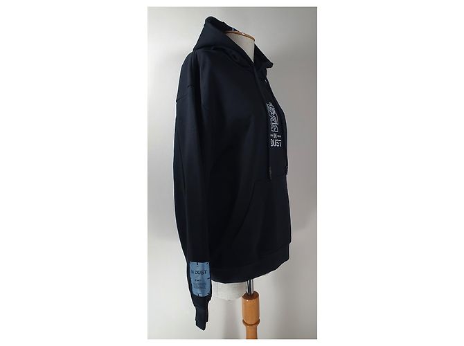 Sweat à capuche Alexander McQueen MCQ noir coton XXL - vue 3
