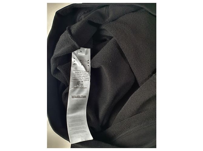 Sweat à capuche Alexander McQueen MCQ noir coton XXL - vue 8