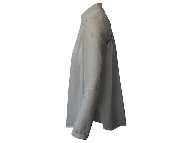 Blusa con textura Ba&sh de poliéster blanco - vista 2