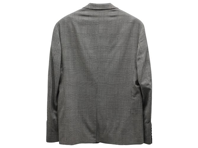 Sandro Paris Suit with Houndstooth Check Design in Grey Polyester - view 5