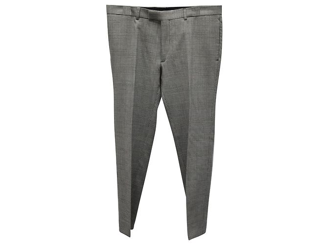 Sandro Paris Suit with Houndstooth Check Design in Grey Polyester - view 6