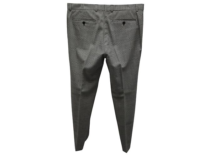 Sandro Paris Suit with Houndstooth Check Design in Grey Polyester - view 7
