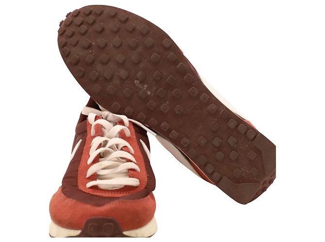 Nike Air Tailwind 79 Sneakers in nylon bordeaux Rosso Bordò - vista 4