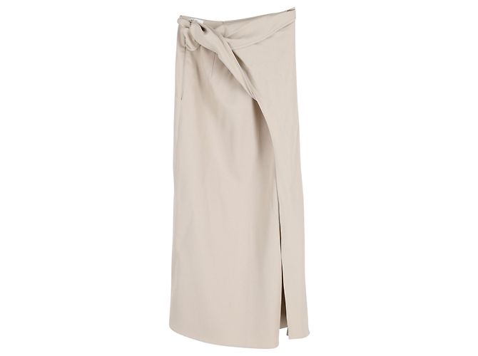 Max Mara Gonna Midi Maxmara in Lana Beige - Ansicht 2
