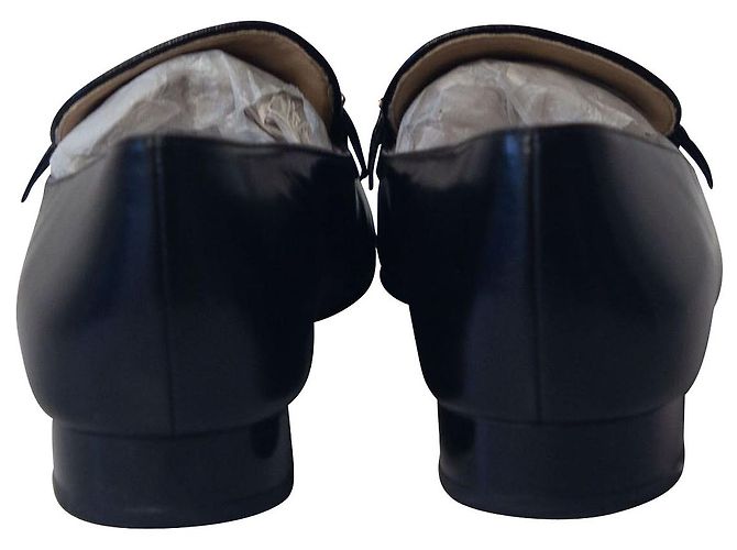 Coach Mocassins Isabel en Cuir Noir - vue 4