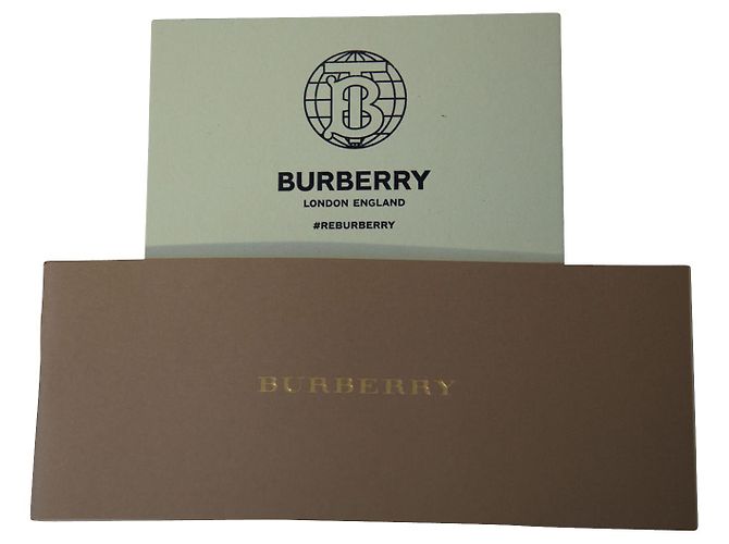 Burberry BE4321 Rectangular Sunglasses in Black Plastic Frame - view 8