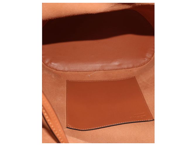 Borsa a secchiello Loewe Balloon in pelle marrone chiaro - vista 7
