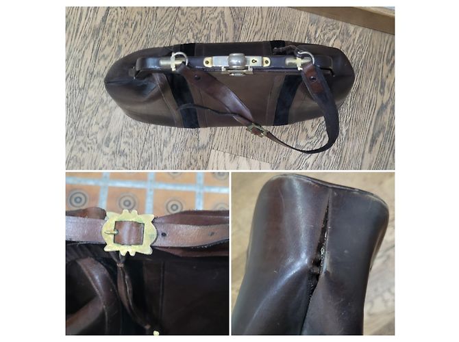 Roberta di Camerino Vintage Arzttasche '70 Braun - Ansicht 11