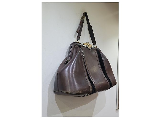 Roberta di Camerino Vintage Arzttasche '70 Braun - Ansicht 3